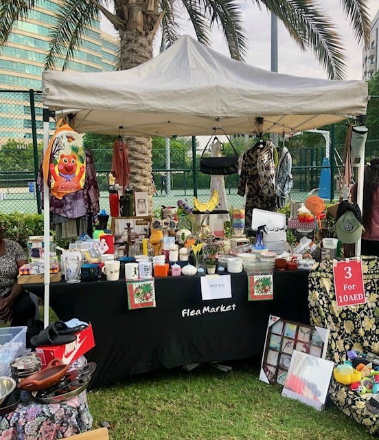 flea outdoor market in Dubai