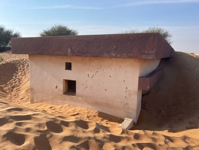 Al Madam Sharjah buried village. Dubai Ghost town