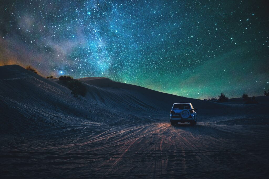 Desert safari Dubai, valentine's day stargazing