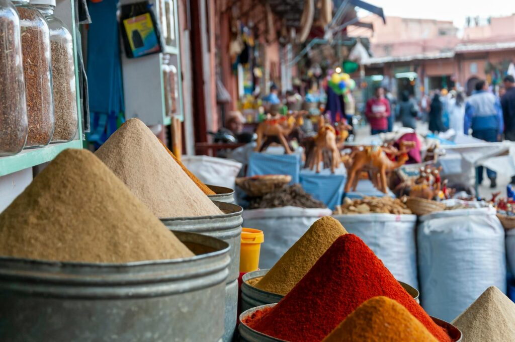 Dubai spice market