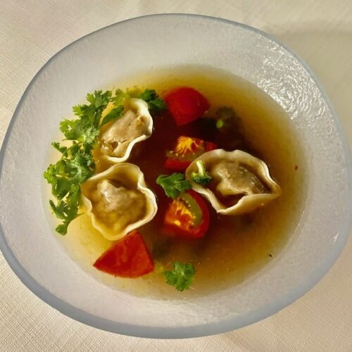 Lamb Soup with Wontons