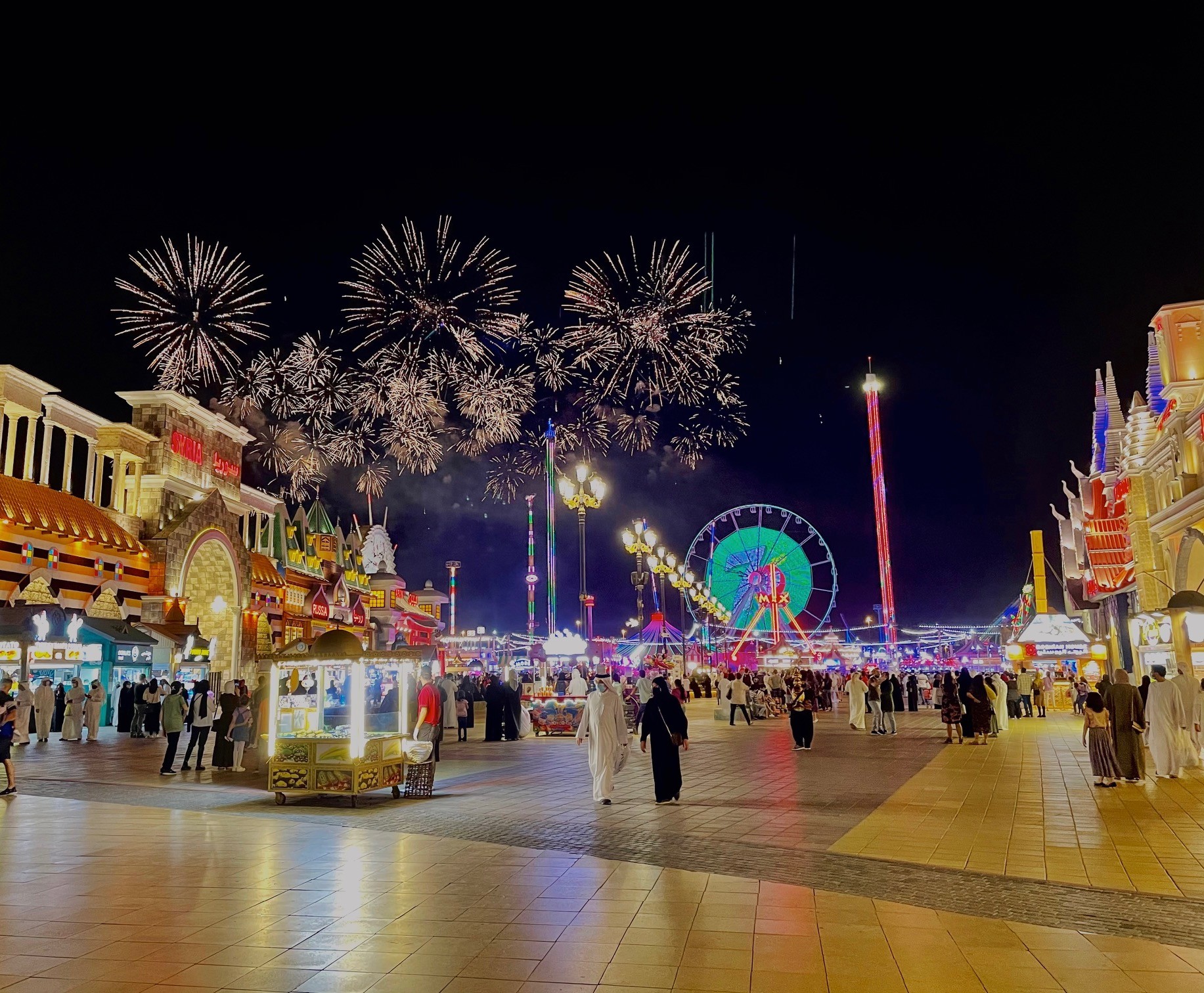 global village fireworks