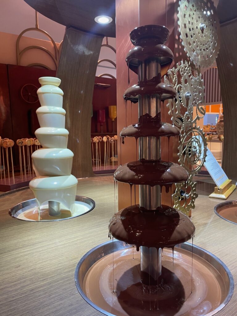 Bubbalicious chocolate fountain