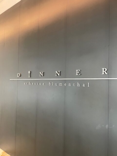 Dinner by Heston Blumenthal Dubai Sign