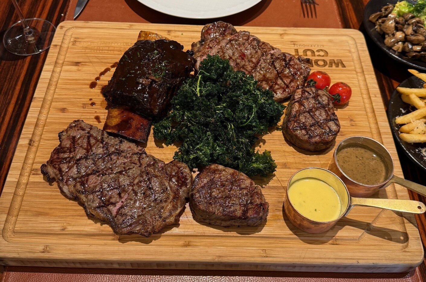 world cut steakhouse brunch steaks