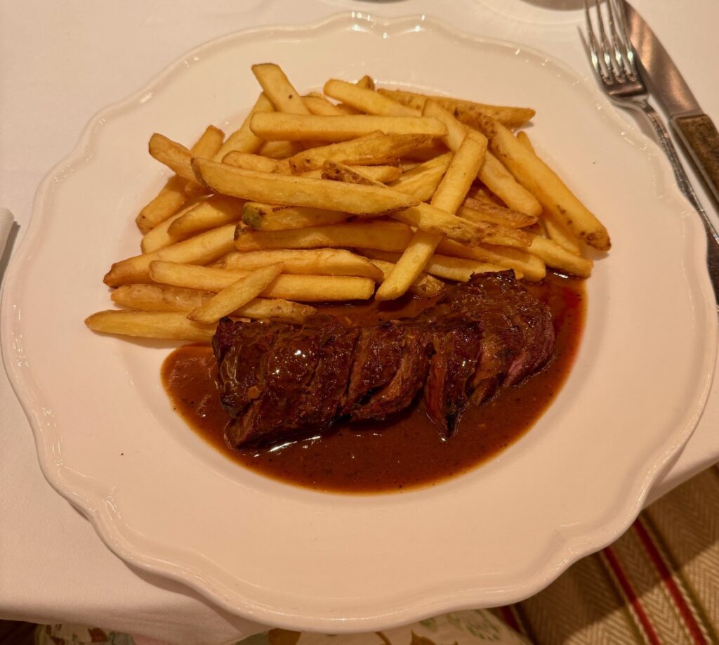 The Guild Business Lunch steak bavette frites