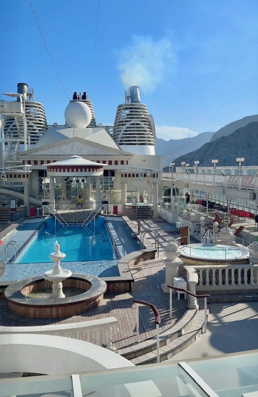 Resort World Cruise Dubai Pool