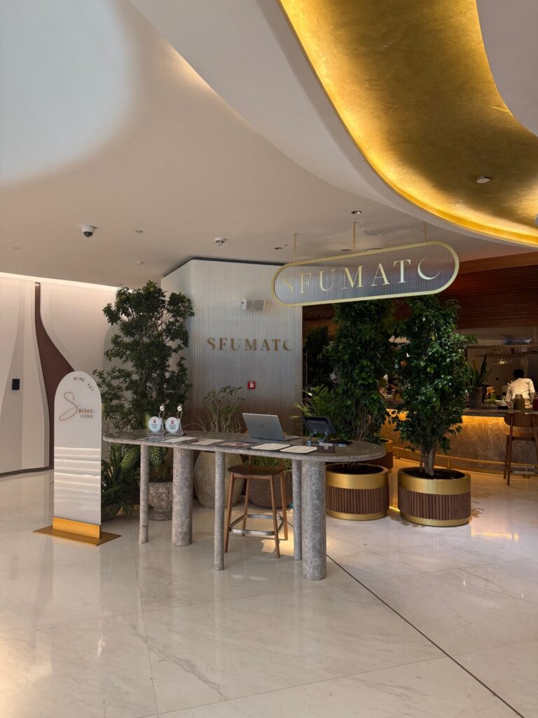 Sfumato business lunch Dubai