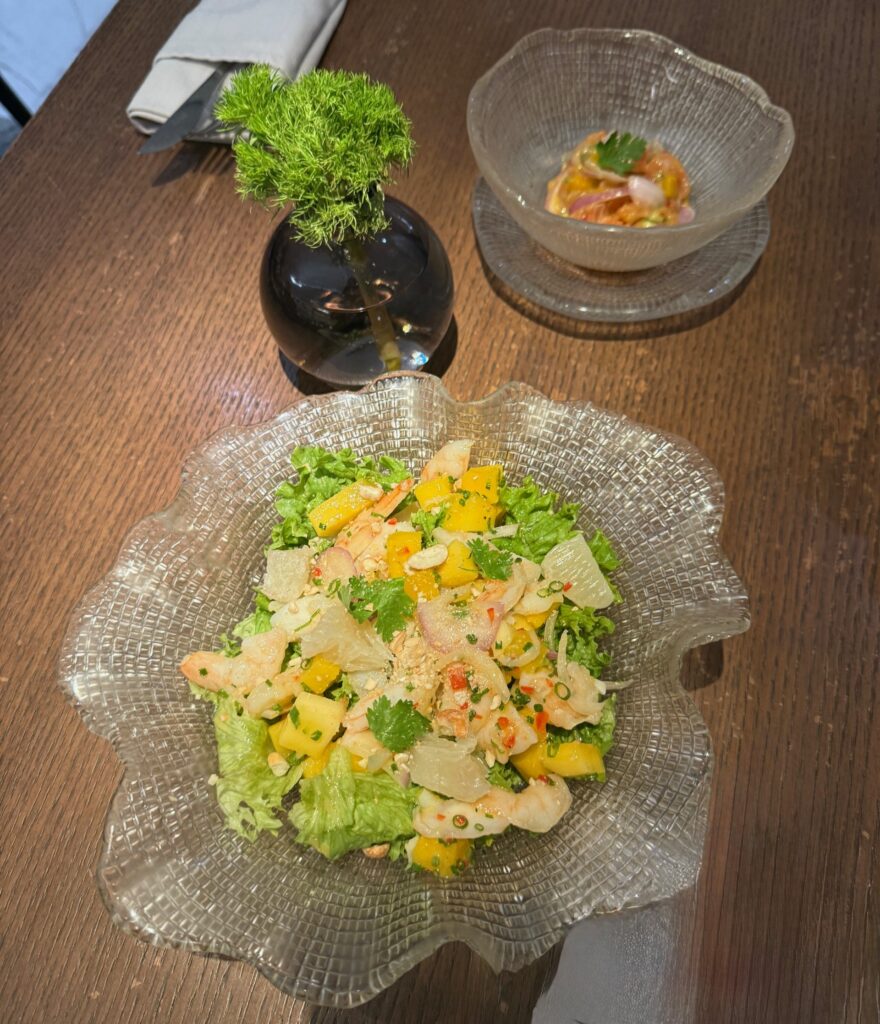 sfumato business lunch starters