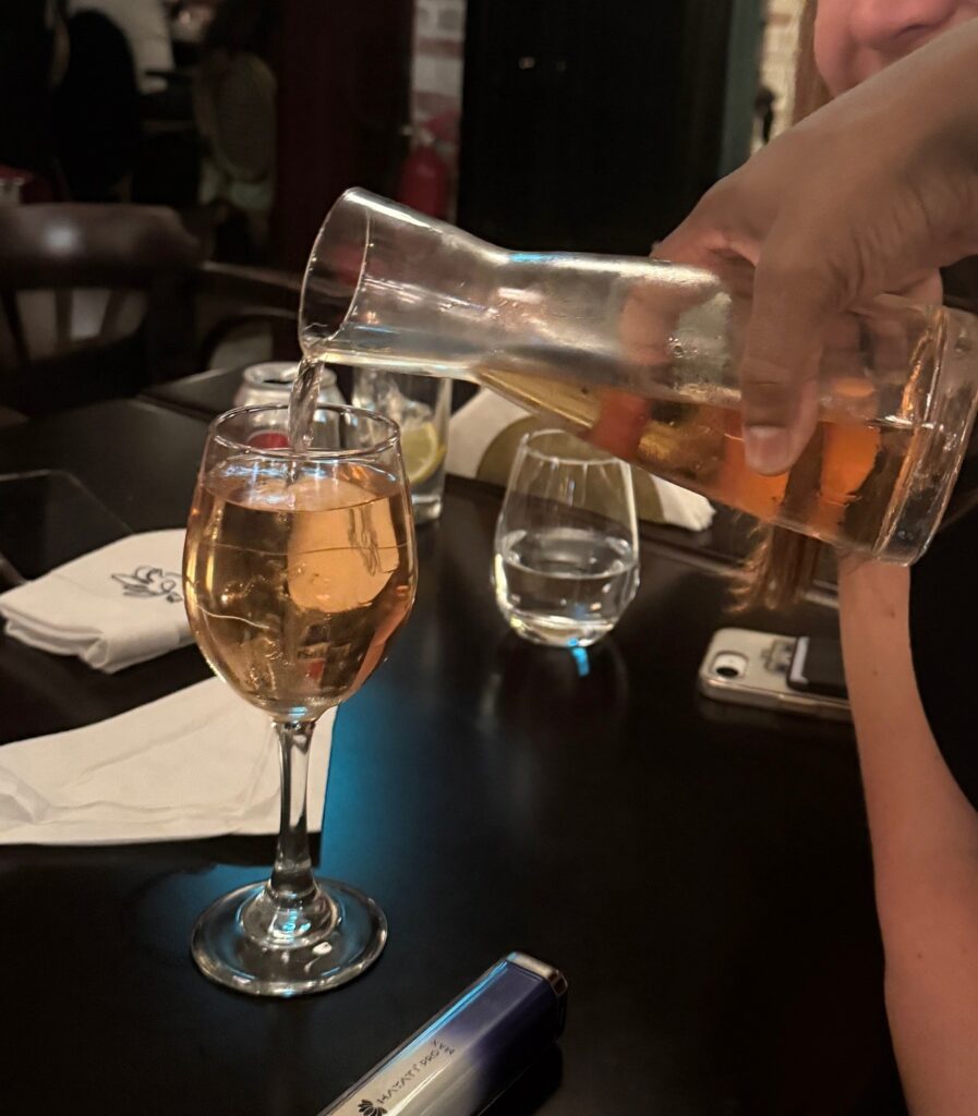 CQ Brasserie Ladies Night Rose wine