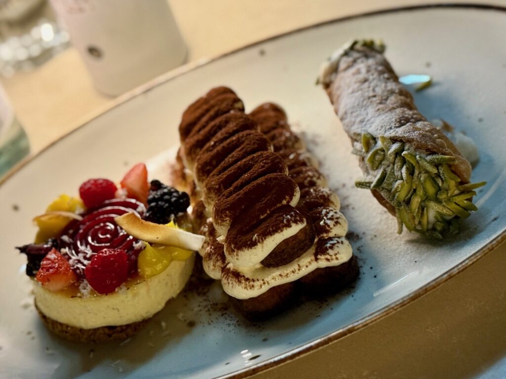 Eataly at the beach brunch desserts