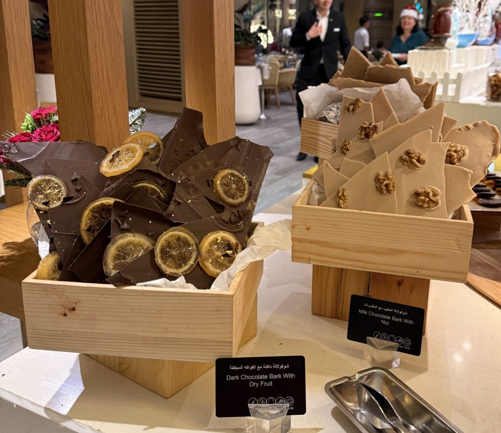 Brasserie 2.0 brunch chocolate slabs