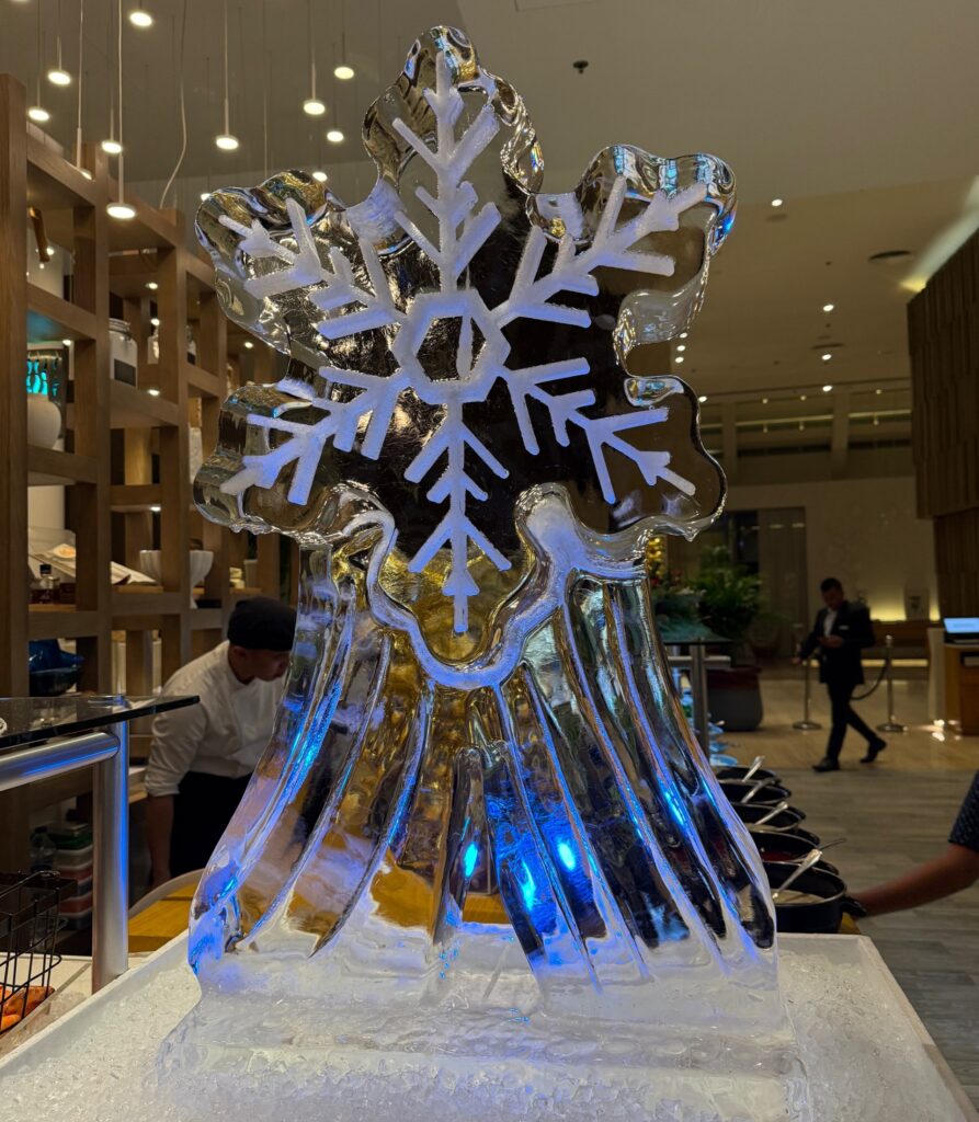 Brasserie 2.0 ice sculpture