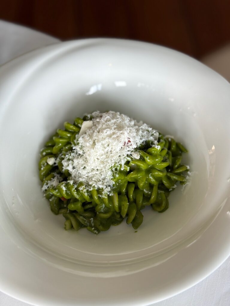 Fusilli Pesto Ricotta