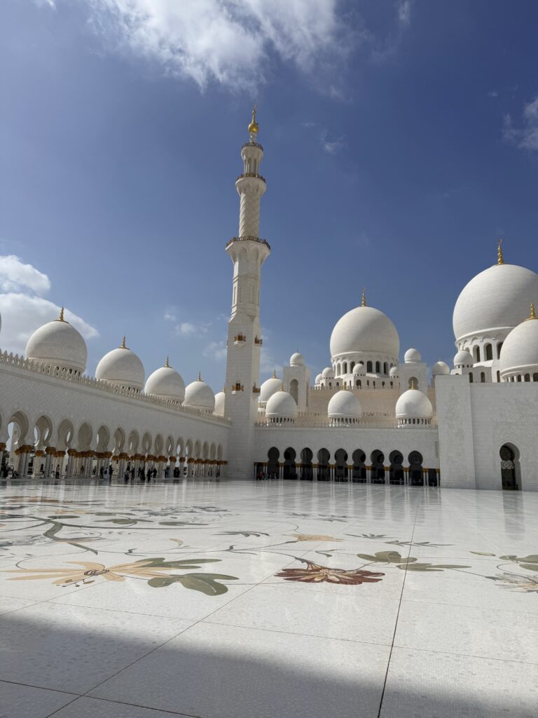 Inside the Grand Mosque Abu Dhabi Ramadan