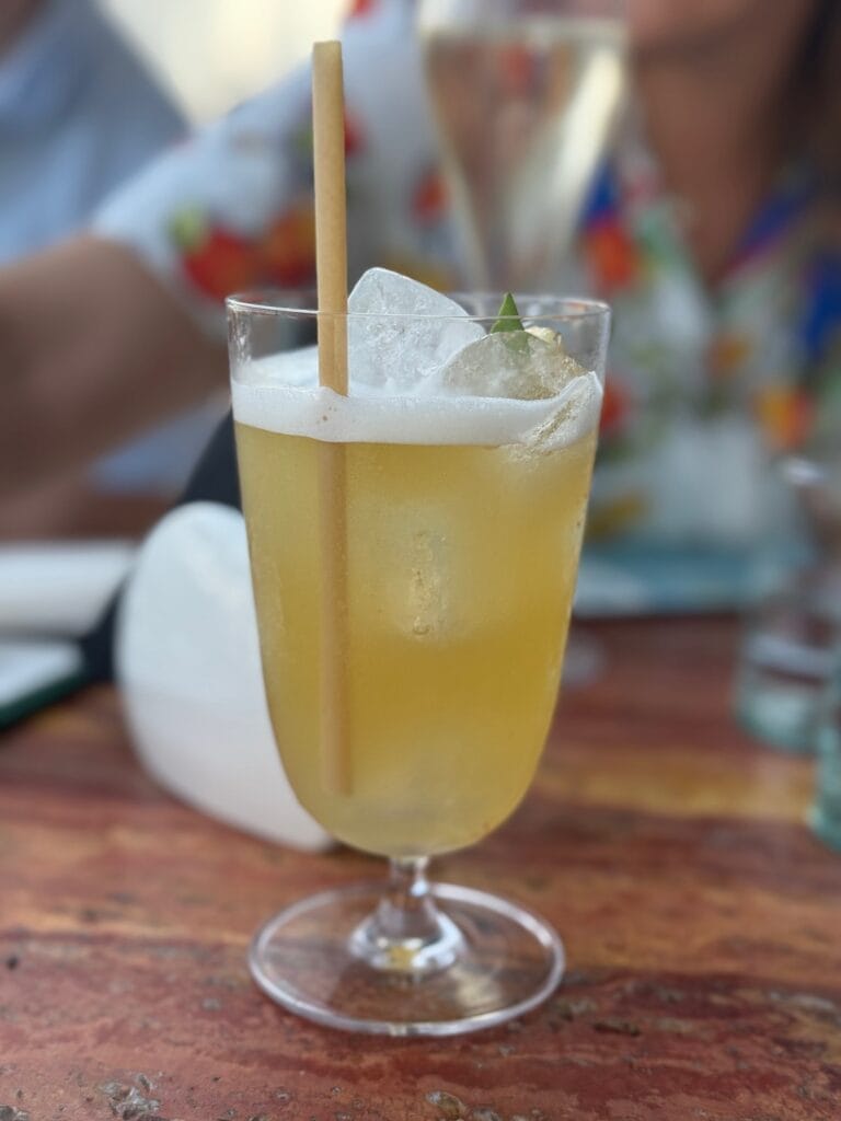 Son of a fish tiki greeky cocktail