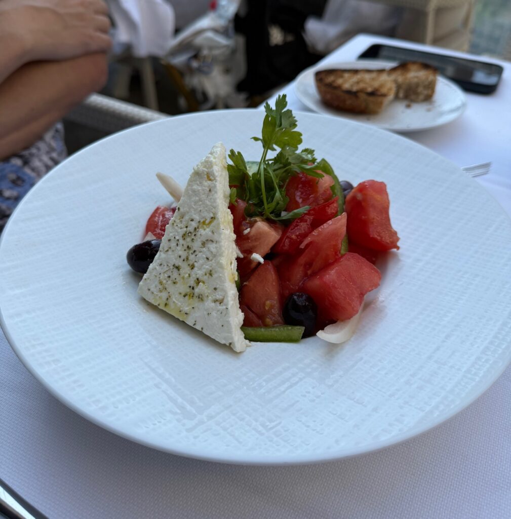 Estiatorio Milos Dubai Greek salad