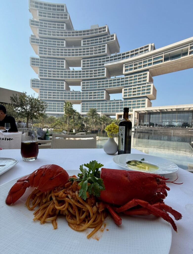 Estiatorio Milos Dubai Lobster Spaghetti