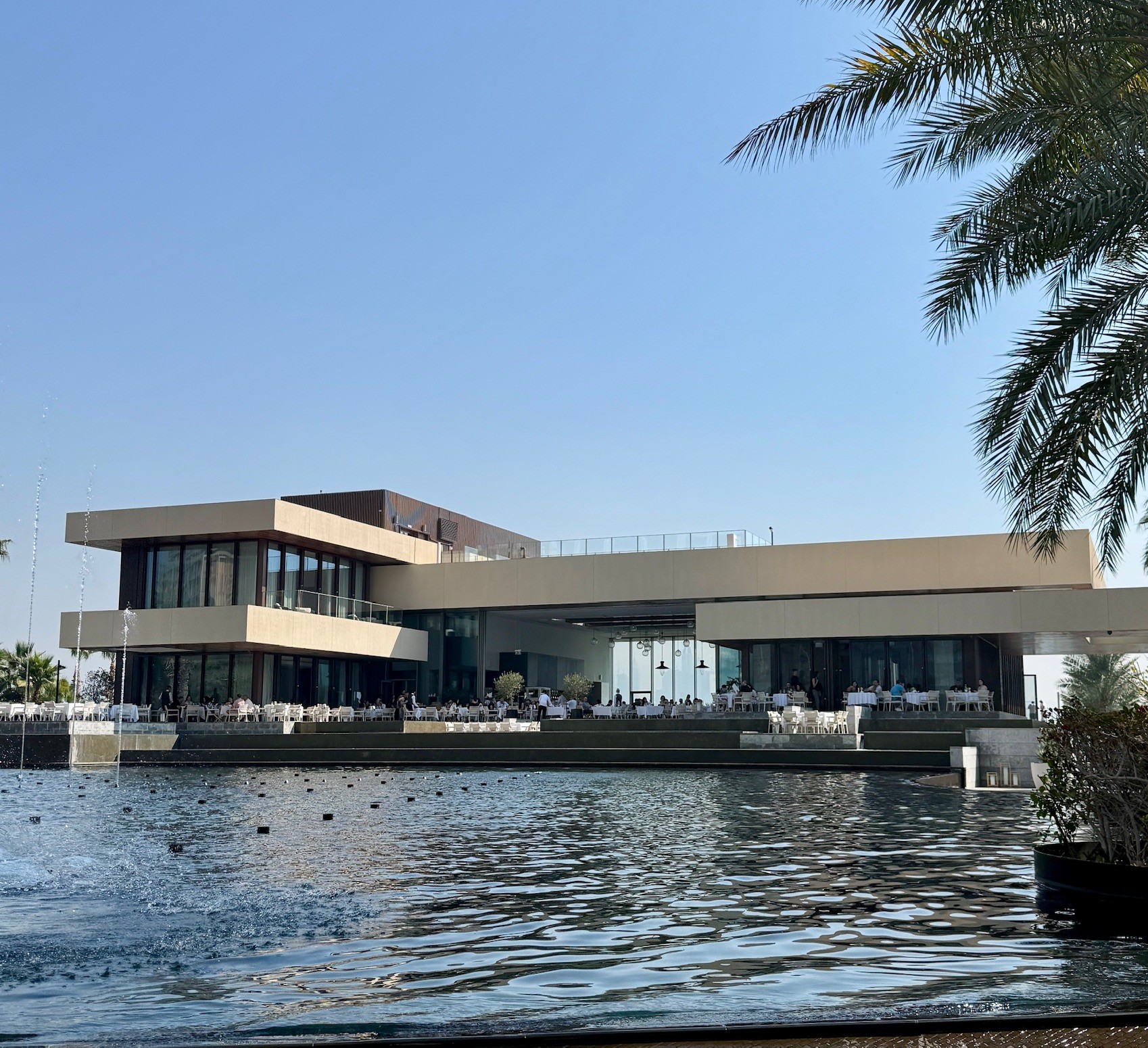 Estiatorio Milos Dubai restaurant exterior