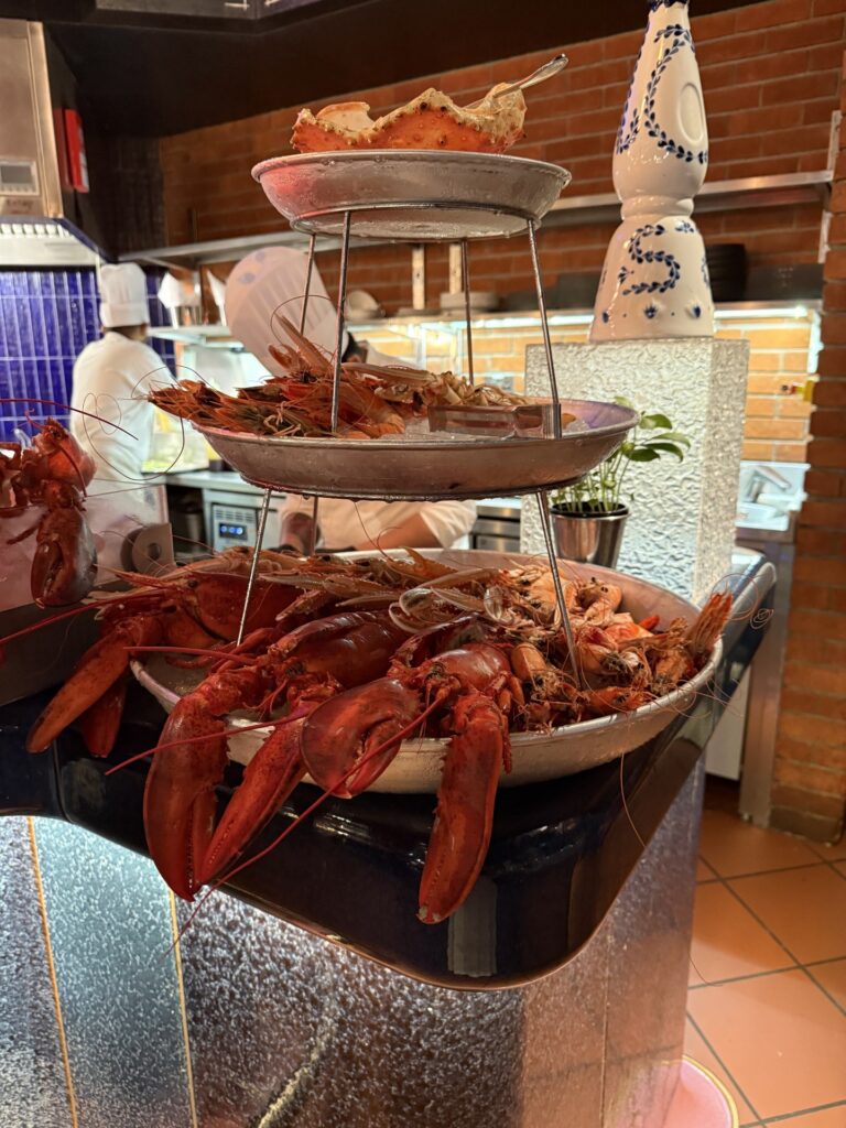 The Guild Brunch seafood buffet Lobster