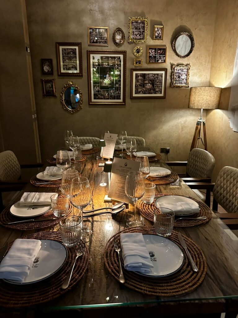 Girl & the goose private dining area