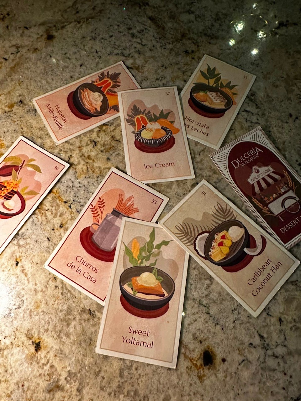 Girl & the Goose Dessert Cards