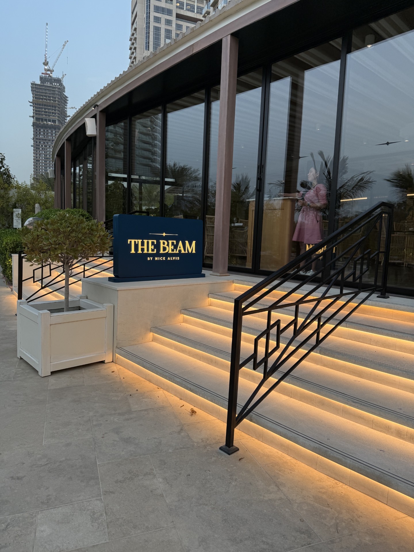 The Beam Dubai Entrance