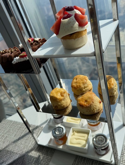 Afternoon tea sweet tower